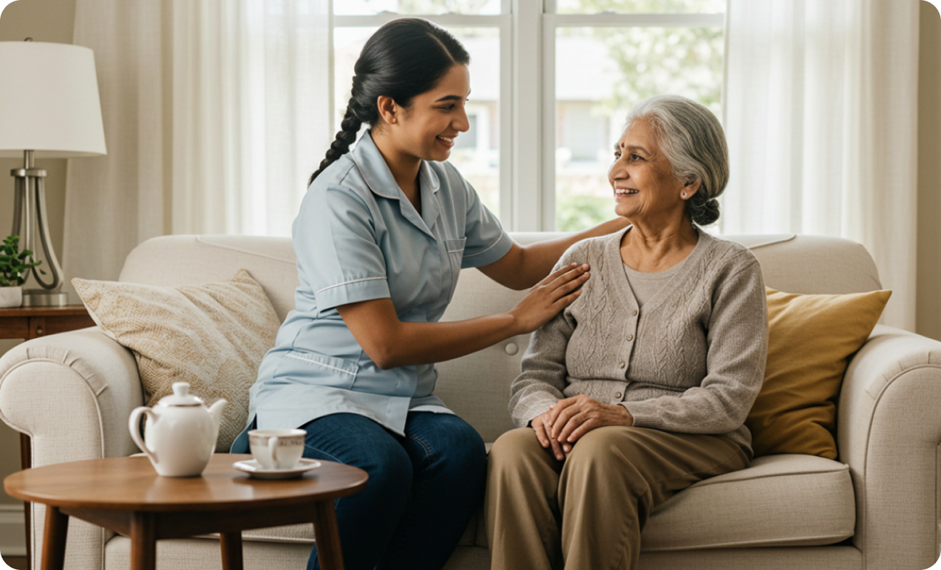 Elderly care interaction